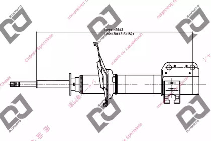 Амортизатор DJ PARTS DS1074GS